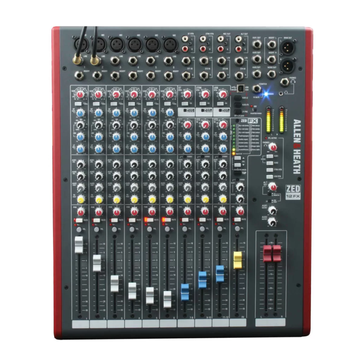 Allen & Heath ZED-12FX (ZED12FX) 12-канальный аналоговый